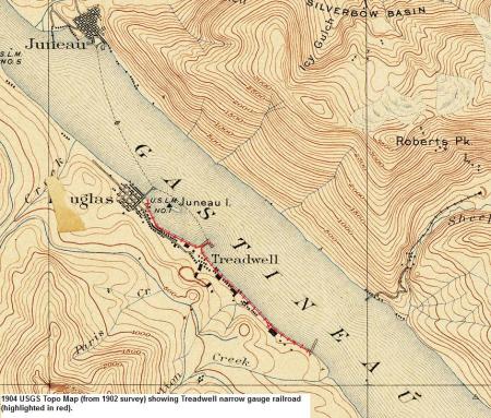 Treadwell Railroad 1902