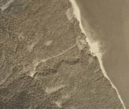 Alaska Treasure Mine 1926 Aerial photo. From Alaskan Aerial Survey Expedition Photographs, 1926 - 1979 File Unit: D1-3: 38-60 - Douglas Island