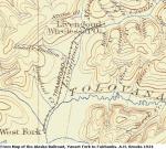 Livengood Tramroad Map&nbsp;1924